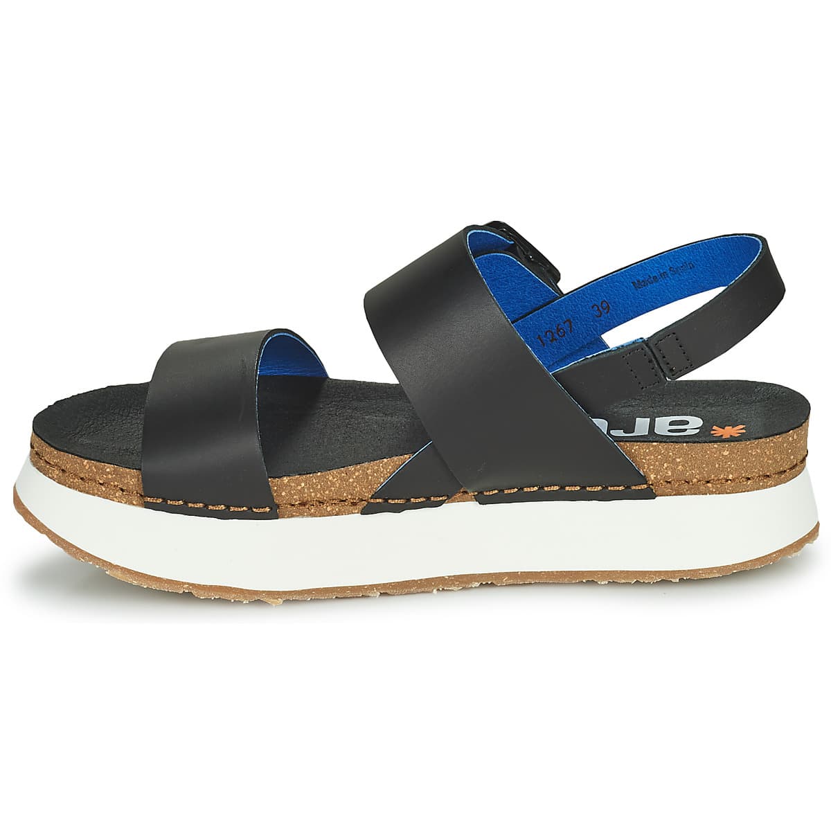 Women's Platforms Art Black