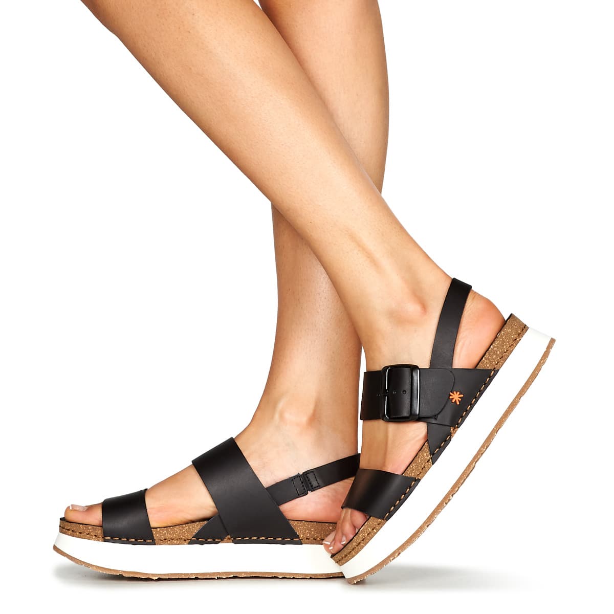 Women's Platforms Art Black