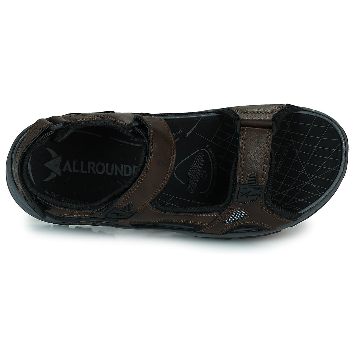 Men's Sports Sandals Allrounder by Mephisto Brown