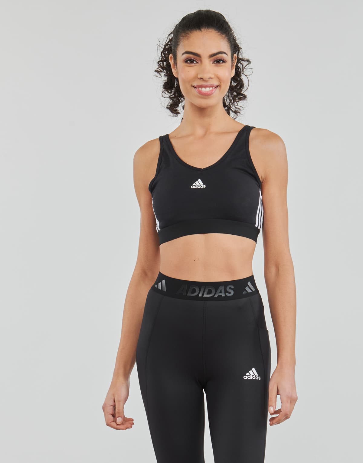 Women's Sports Bras adidas Black