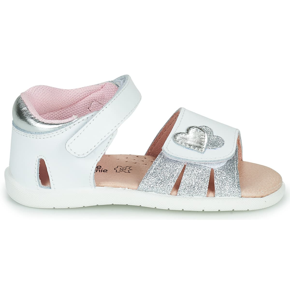 Girls' Sandals Citrouille et Compagnie Silver