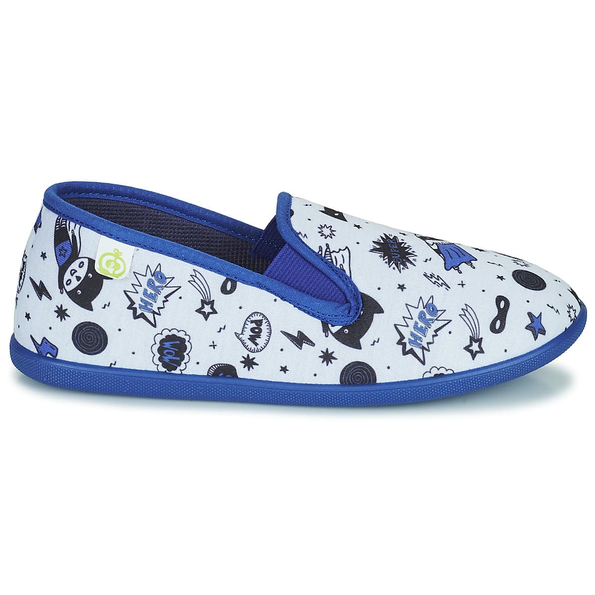 Boys' House Slippers Citrouille et Compagnie Gray