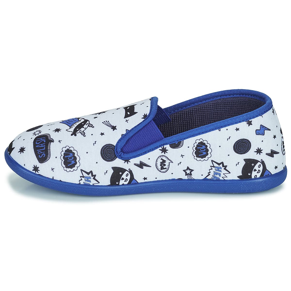 Boys' House Slippers Citrouille et Compagnie Gray