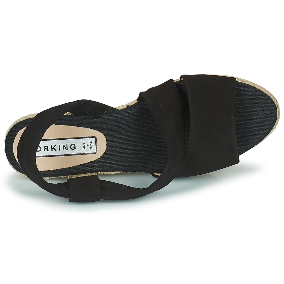 Women's Platforms Dorking Black