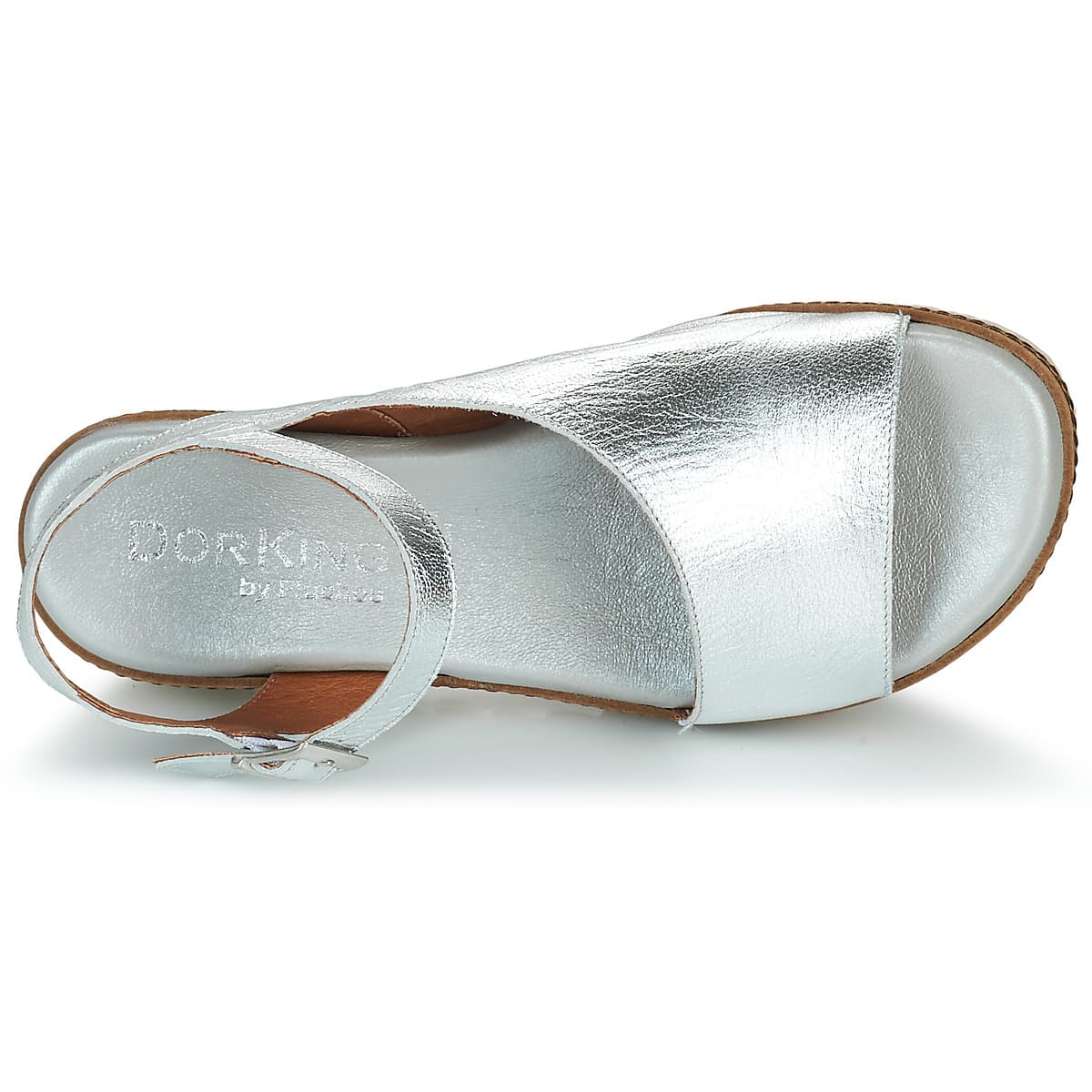 Women's Platforms Dorking Silver