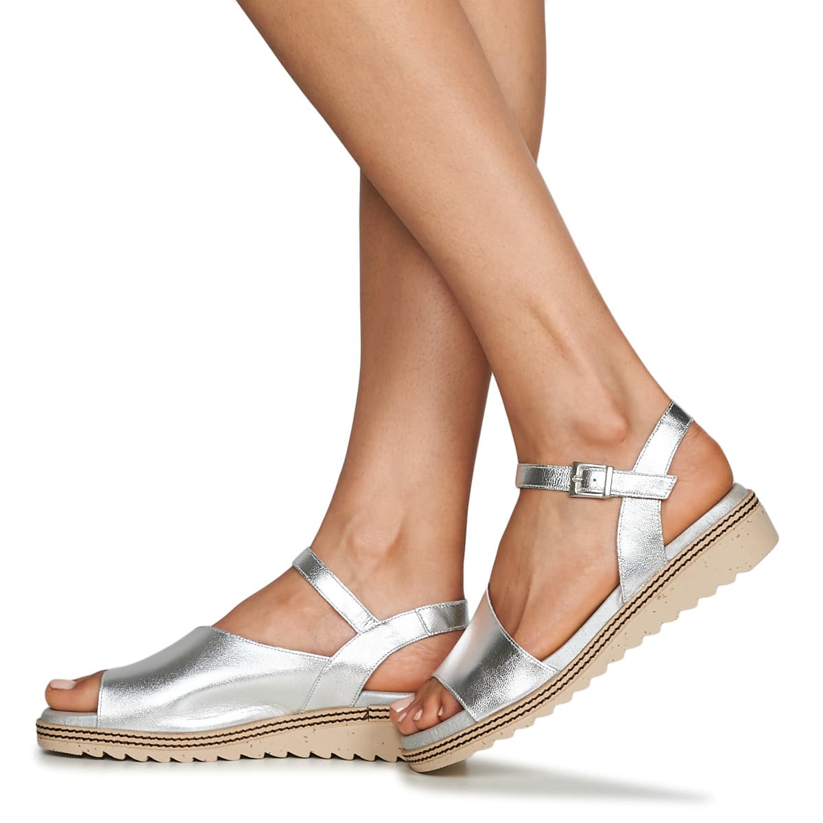 Women's Platforms Dorking Silver