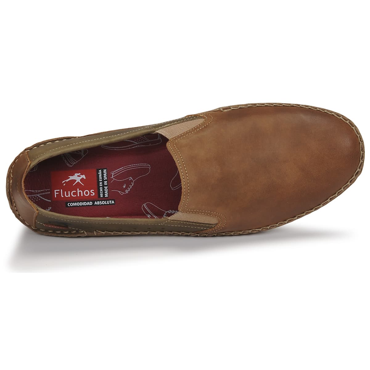 Men's Loafers Fluchos Brown