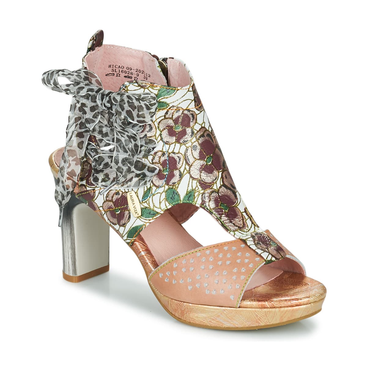 Σανδάλια με τακούνι Laura Vita HICAO