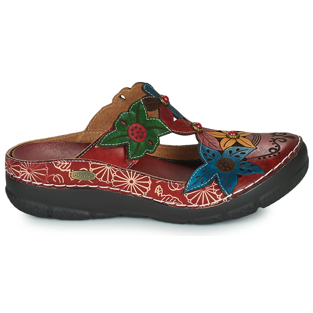 Women's Clogs Laura Vita Red