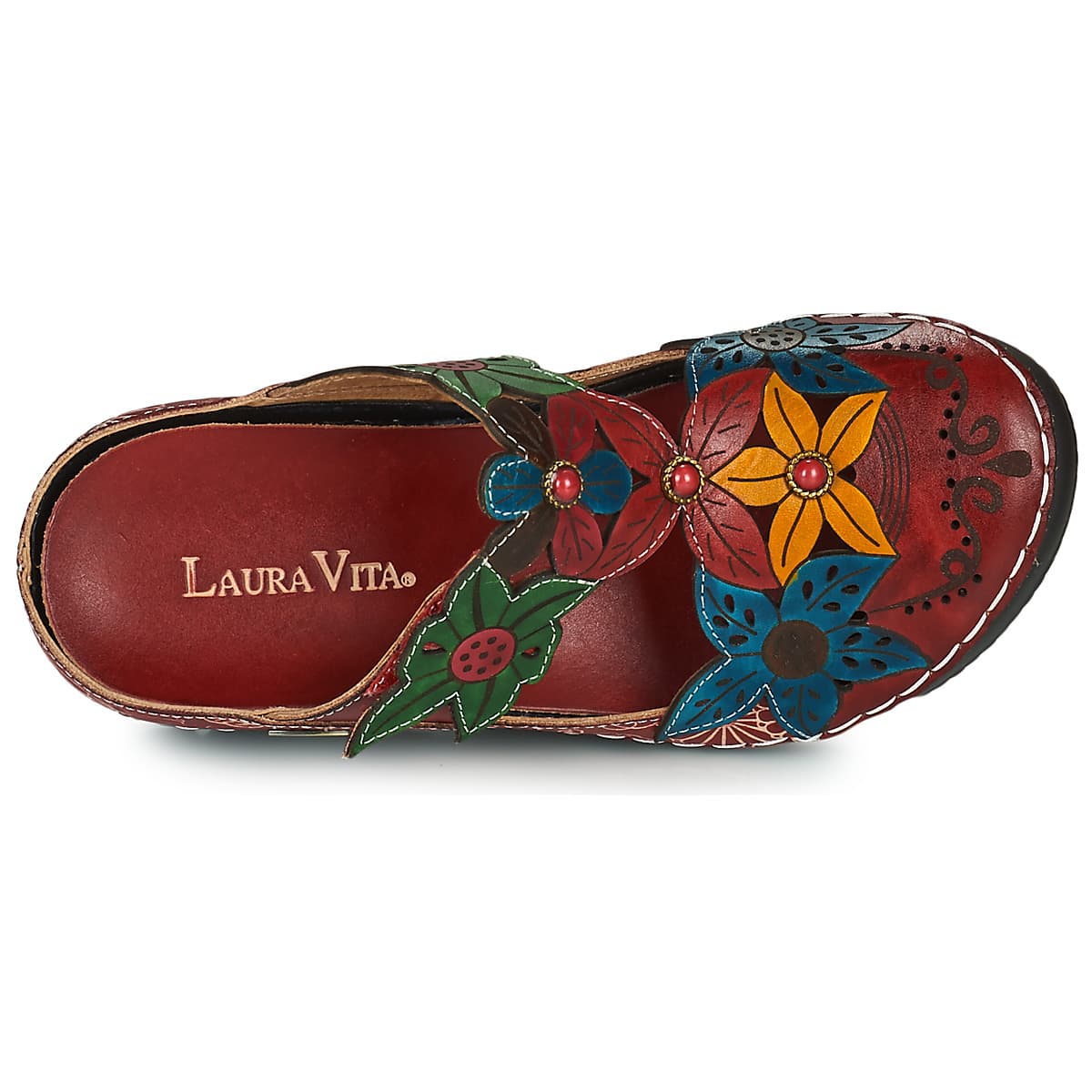Women's Clogs Laura Vita Red