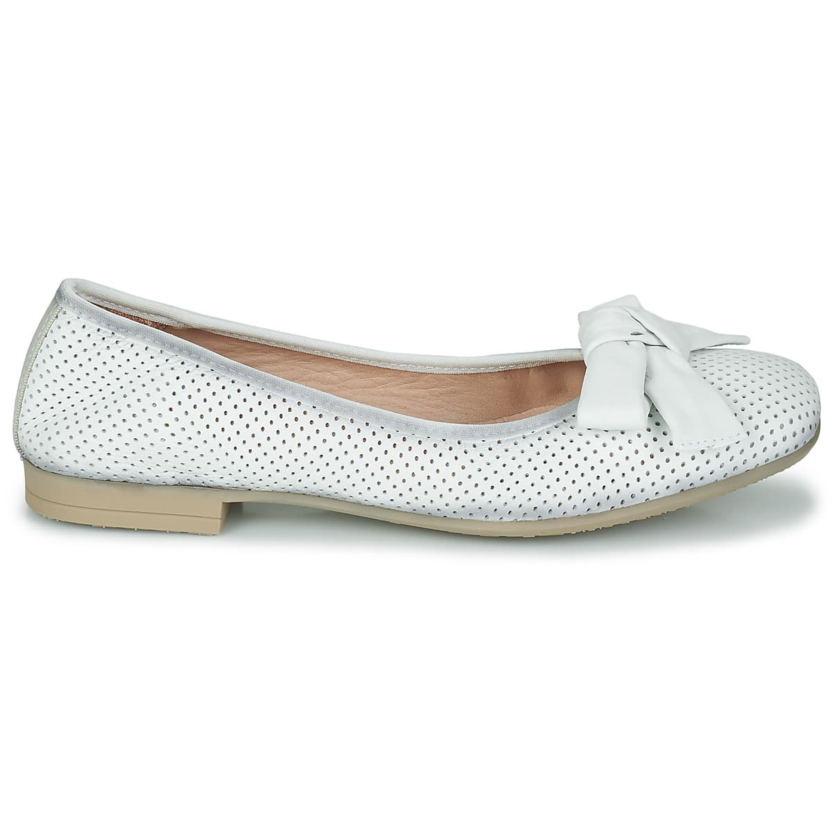 Women's Ballet Flats Hispanitas White