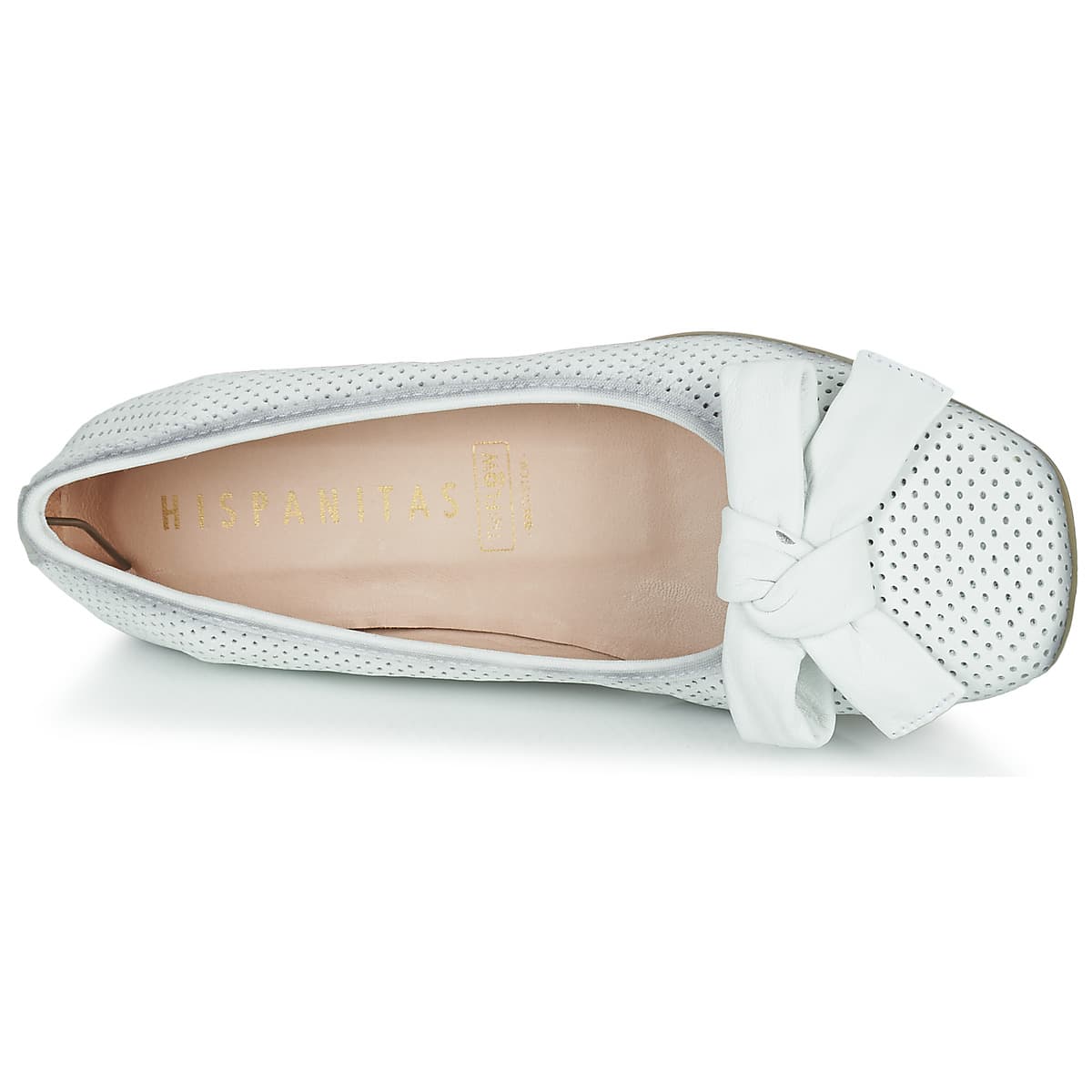 Women's Ballet Flats Hispanitas White