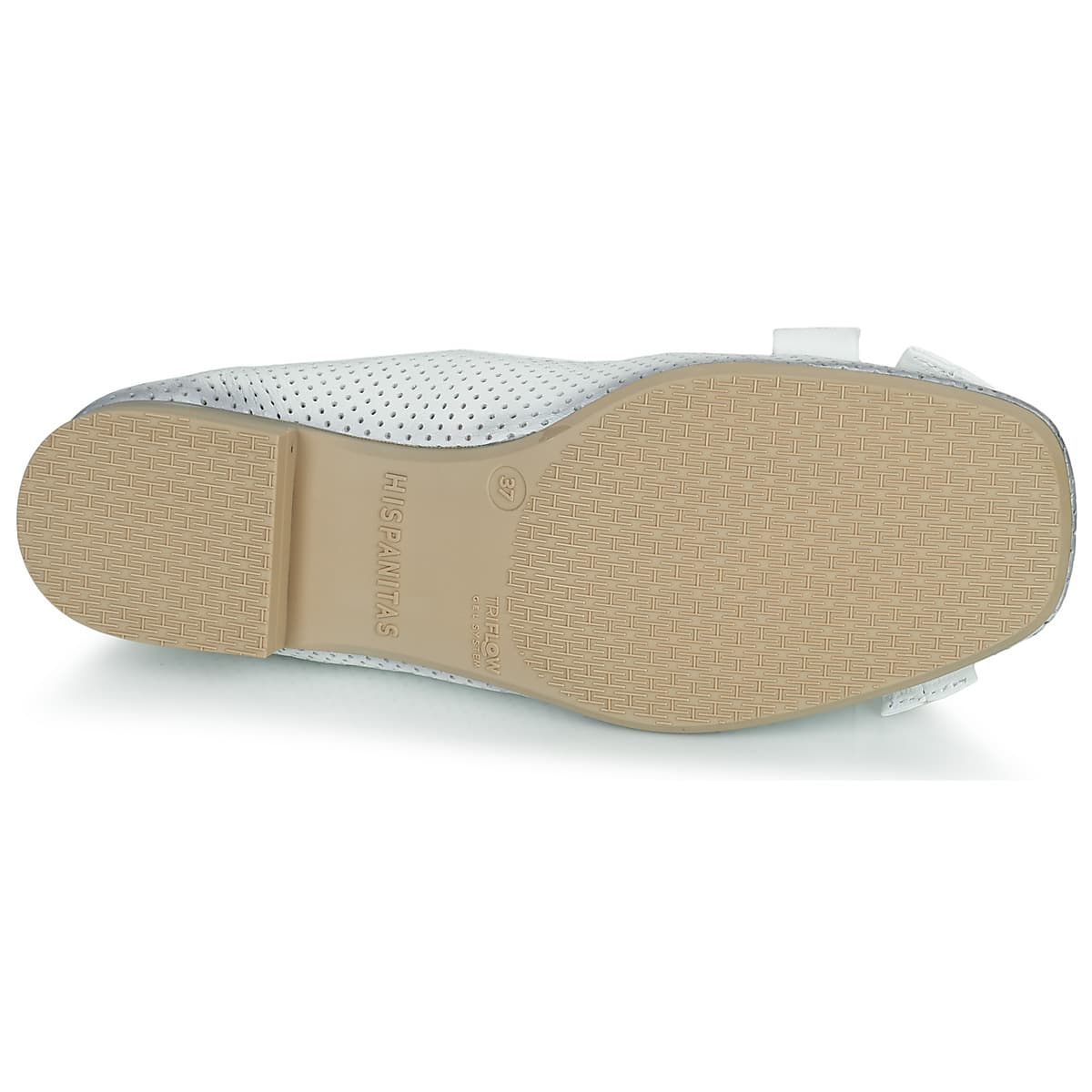 Women's Ballet Flats Hispanitas White