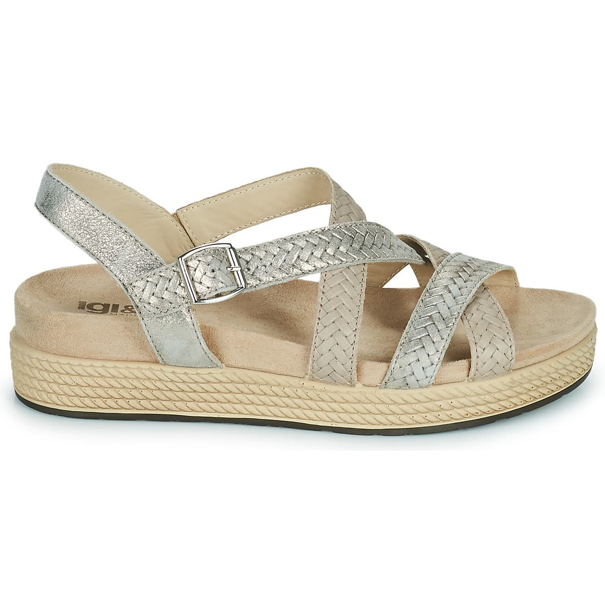 Women's Platforms IgI&CO Gold