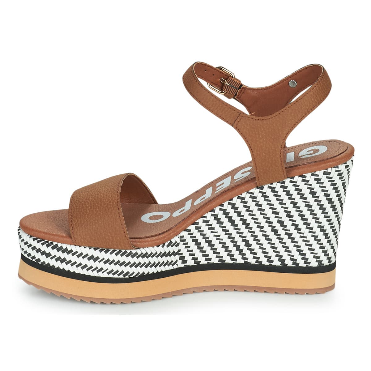Women's Platforms Gioseppo Brown