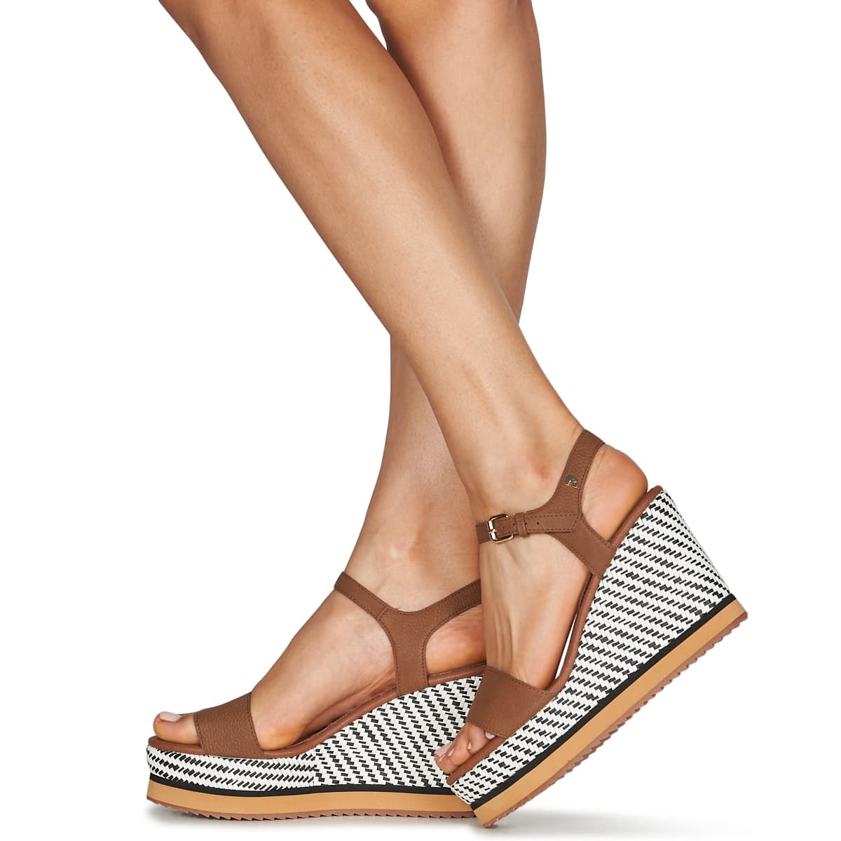 Women's Platforms Gioseppo Brown