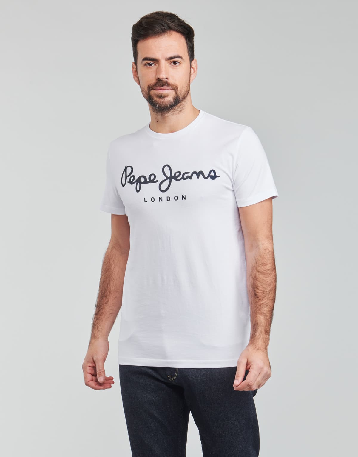 Men's T-Shirts Pepe Jeans White
