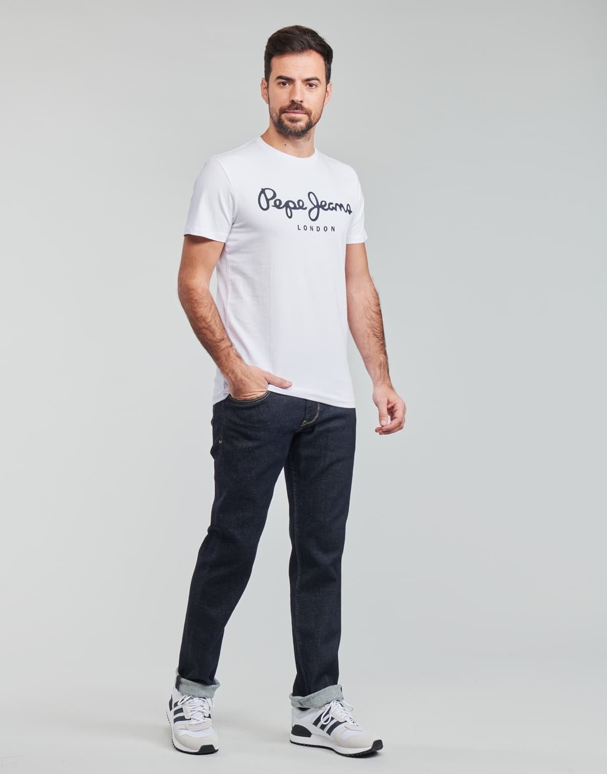 Men's T-Shirts Pepe Jeans White