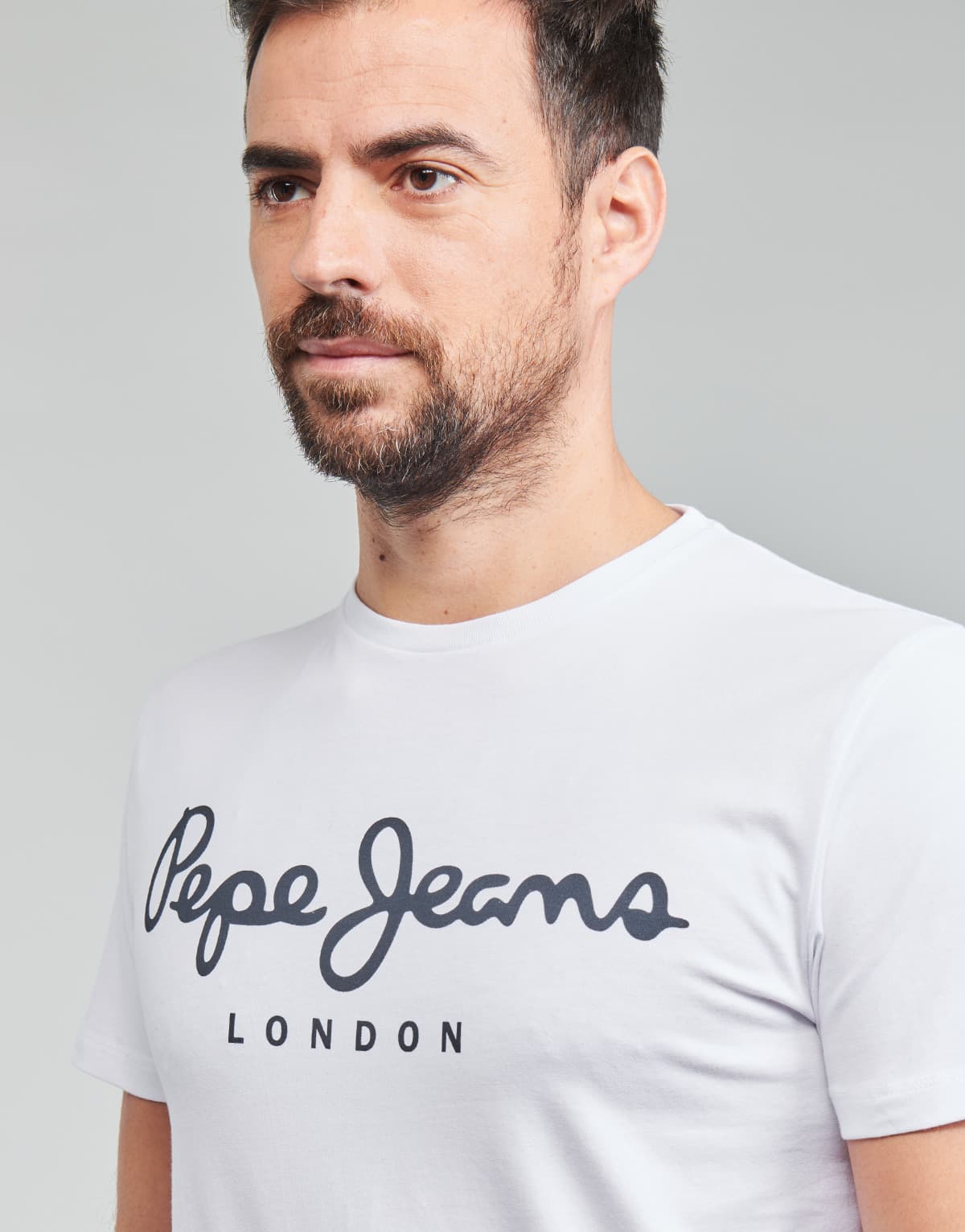 Men's T-Shirts Pepe Jeans White