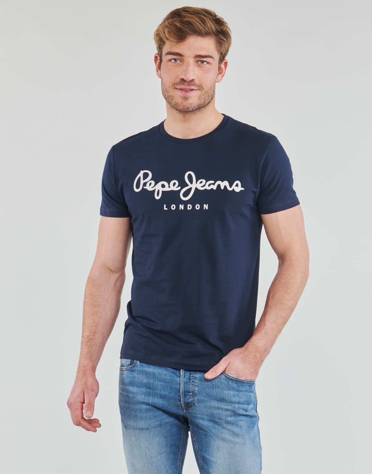 Men's T-Shirts Pepe Jeans Blue