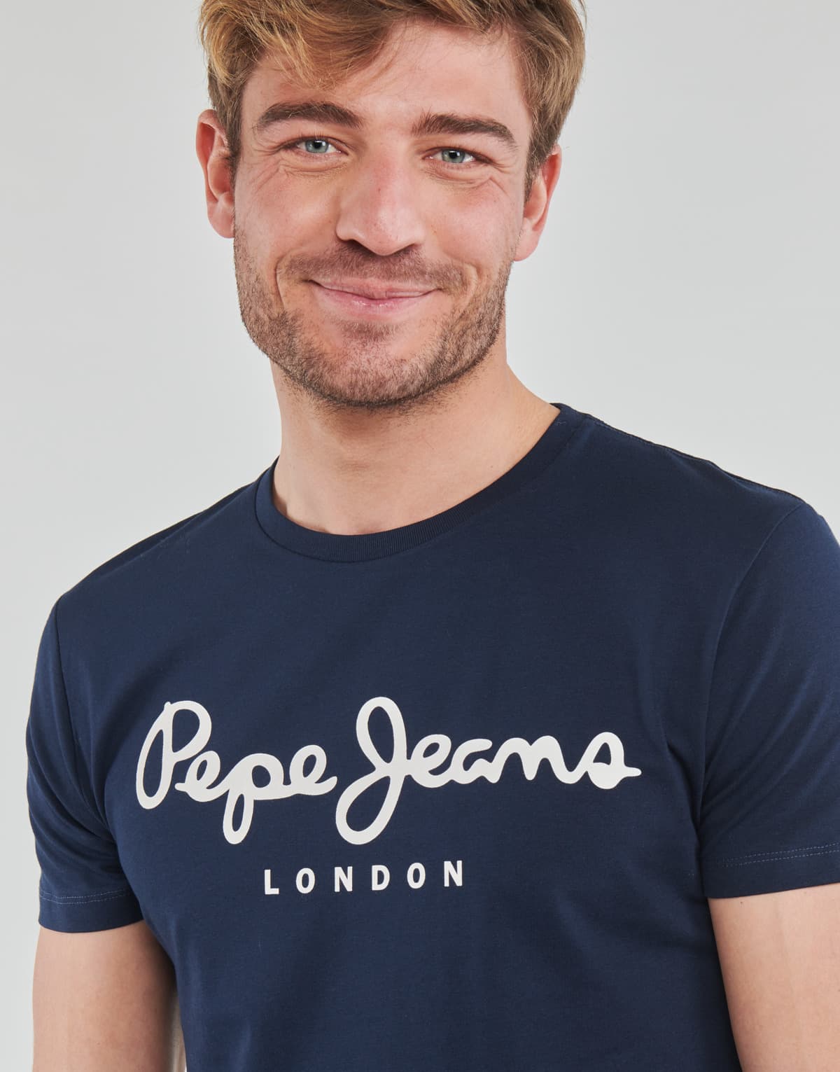 Men's T-Shirts Pepe Jeans Blue