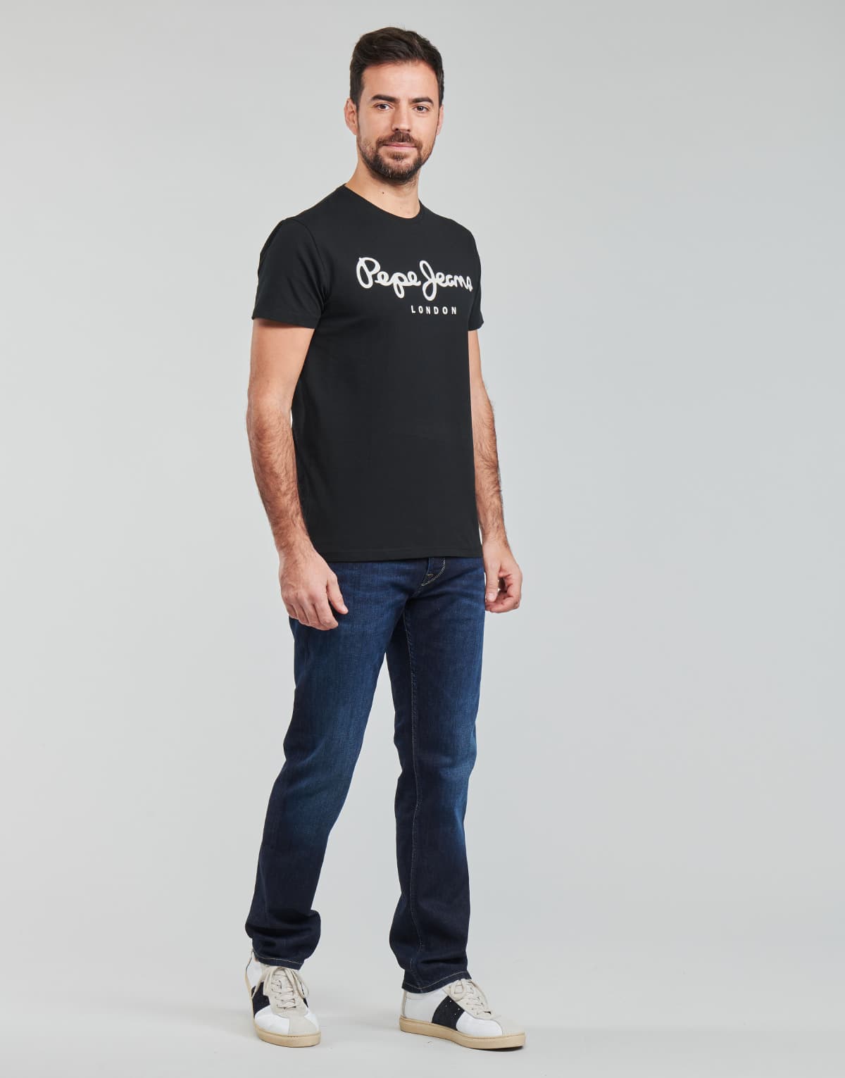 Men's T-Shirts Pepe Jeans Black