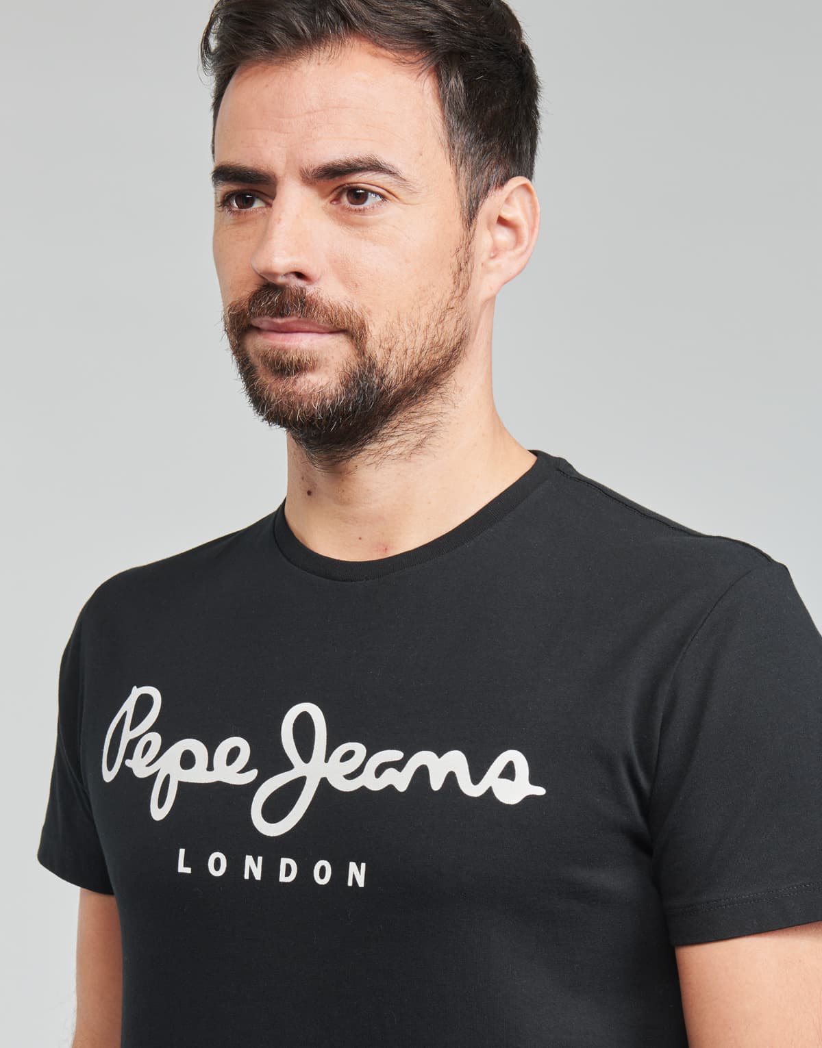 Men's T-Shirts Pepe Jeans Black