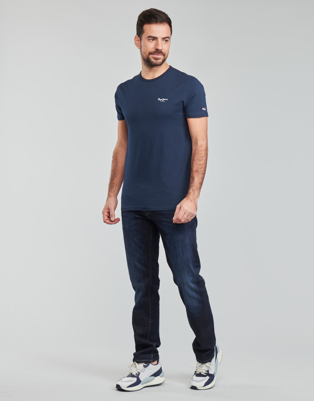 Men's T-Shirts Pepe Jeans Blue