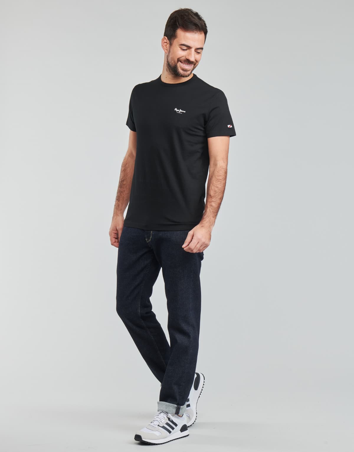 Men's T-Shirts Pepe Jeans Black