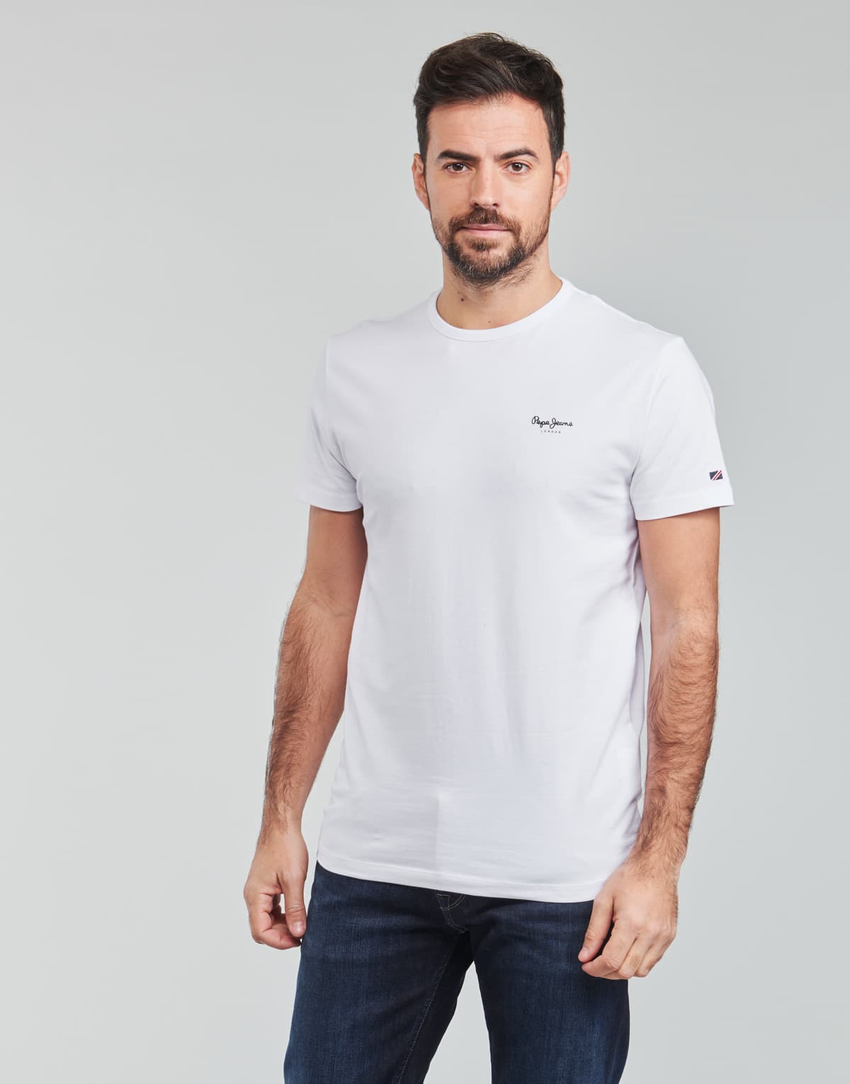 Men's T-Shirts Pepe Jeans White