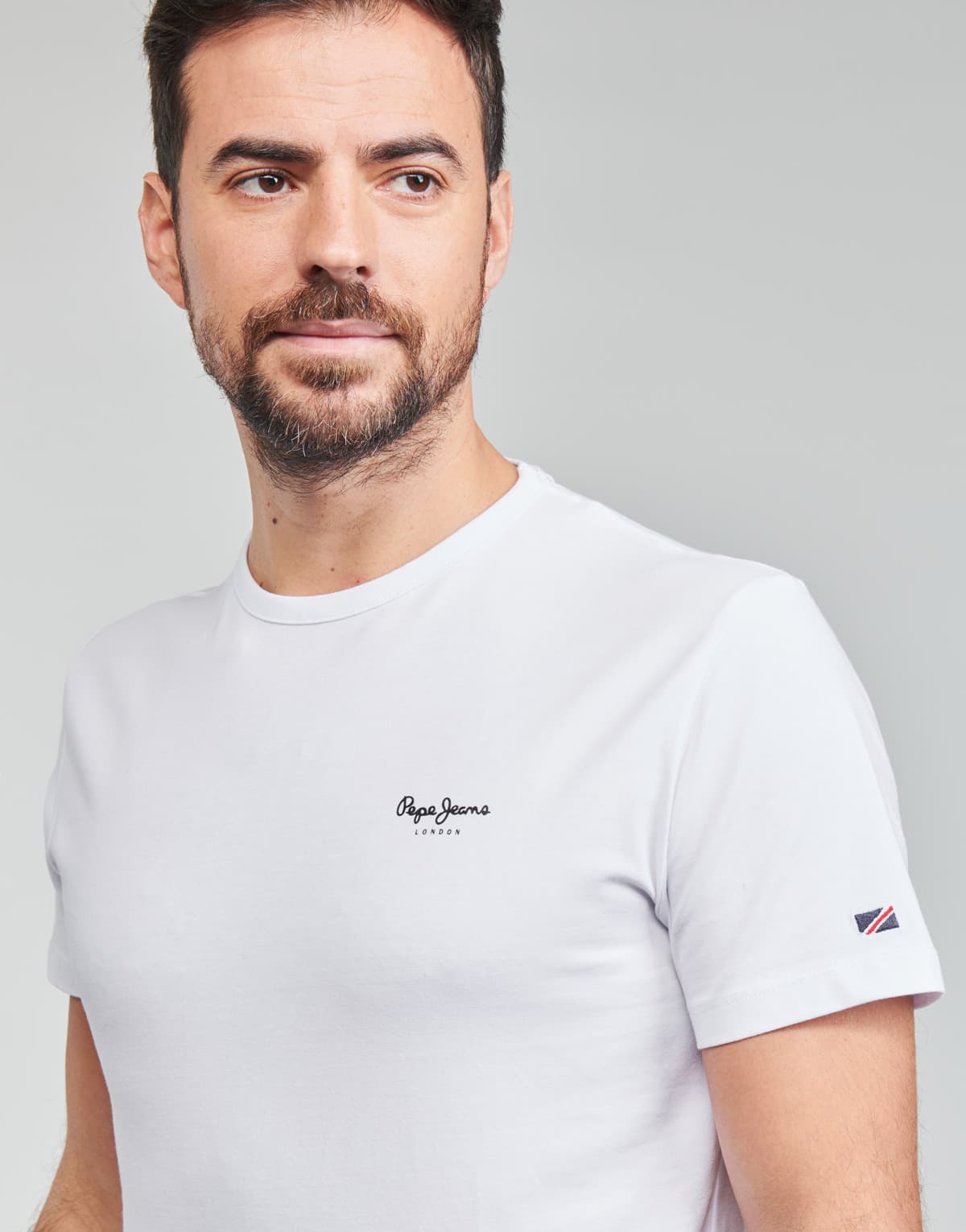 Men's T-Shirts Pepe Jeans White