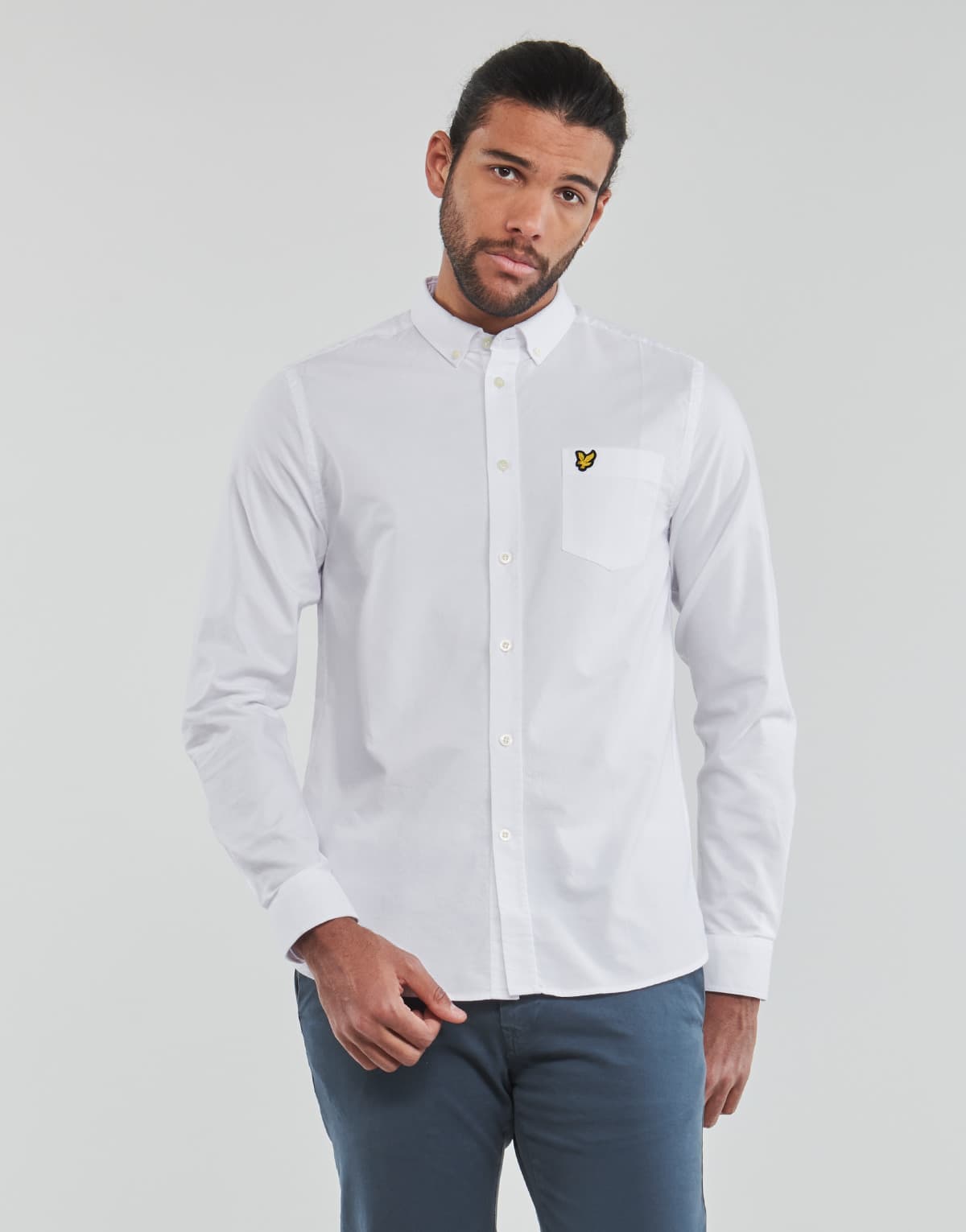 Men's Shirts Lyle & Scott White