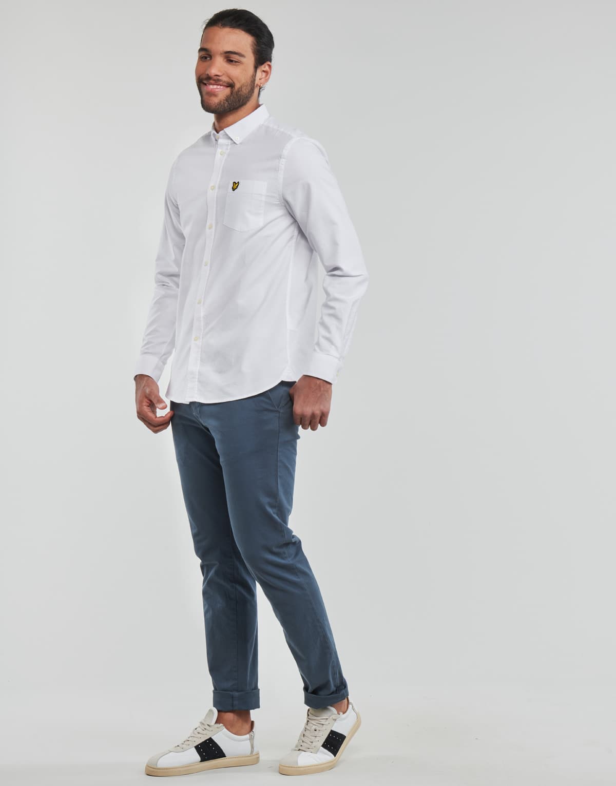 Men's Shirts Lyle & Scott White