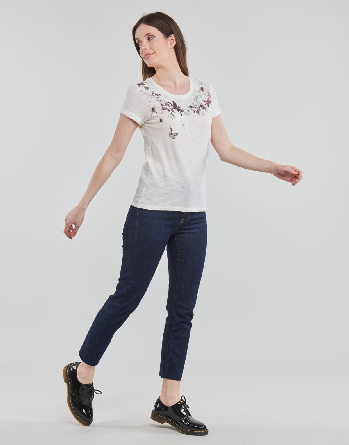 Women's T-Shirts Ikks White