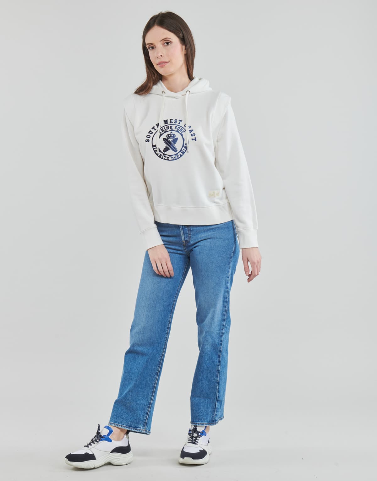 Women's Sweatshirts Ikks White