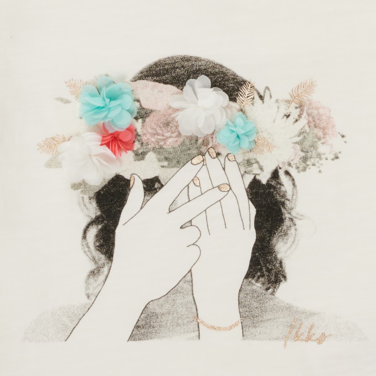 Girls' T-Shirts Ikks White