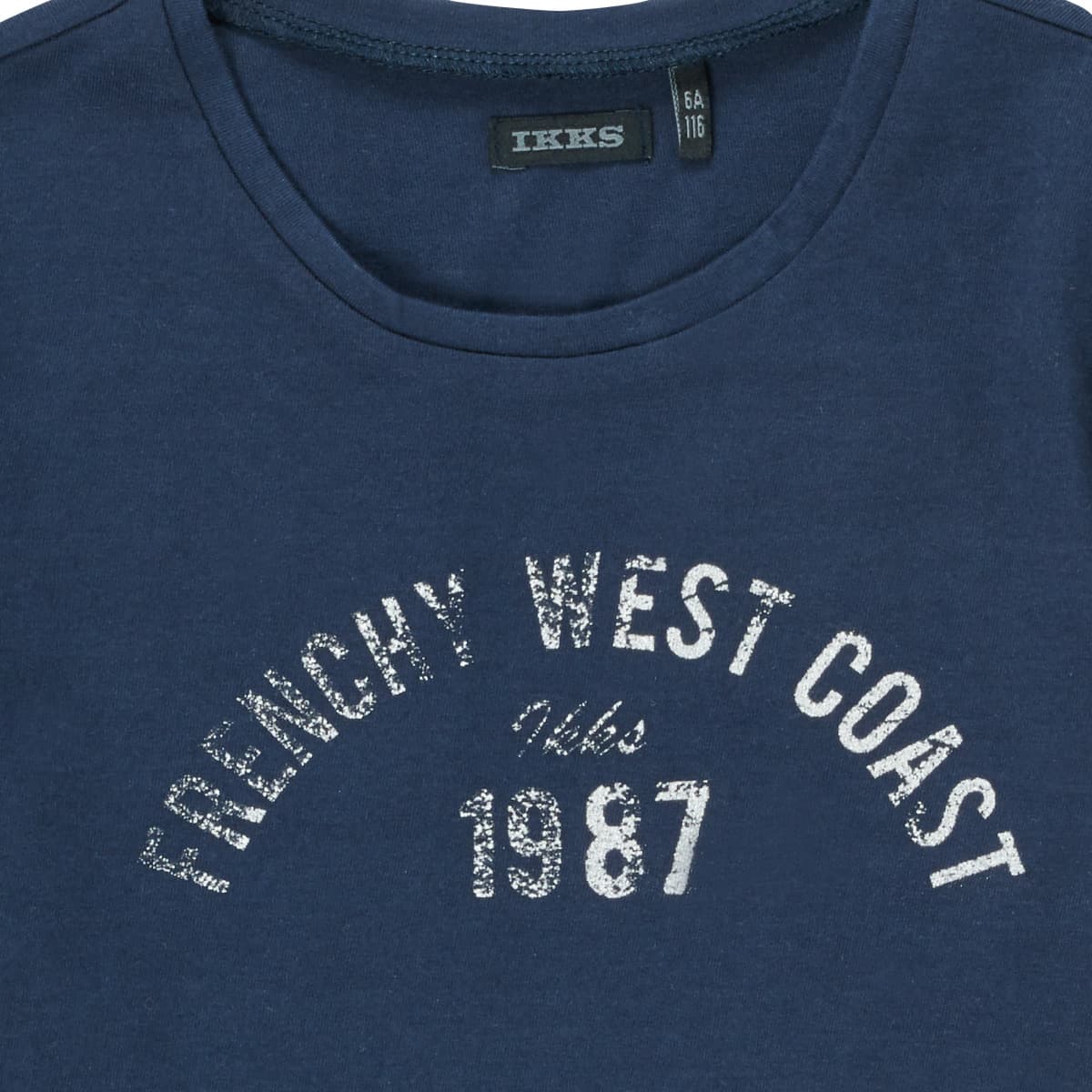 Girls' T-Shirts Ikks Blue
