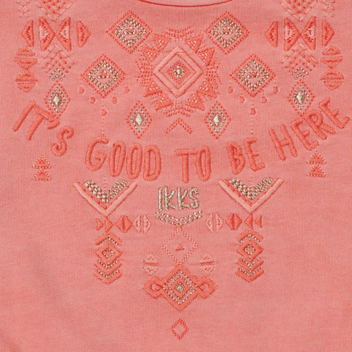 Girls' T-Shirts Ikks Orange