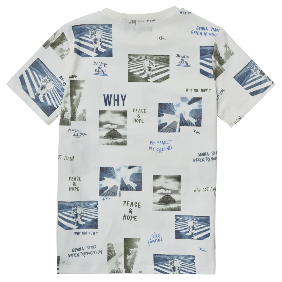 Boys' T-Shirts Ikks White