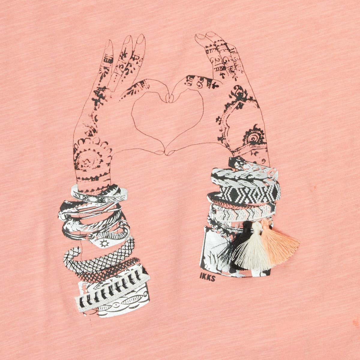 Girls' T-Shirts Ikks Pink
