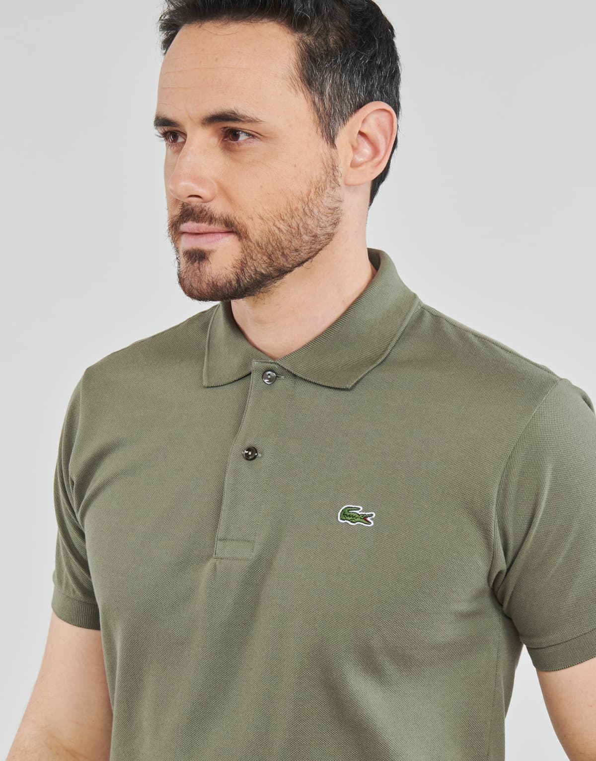 Men's Polo Shirts Lacoste Khaki