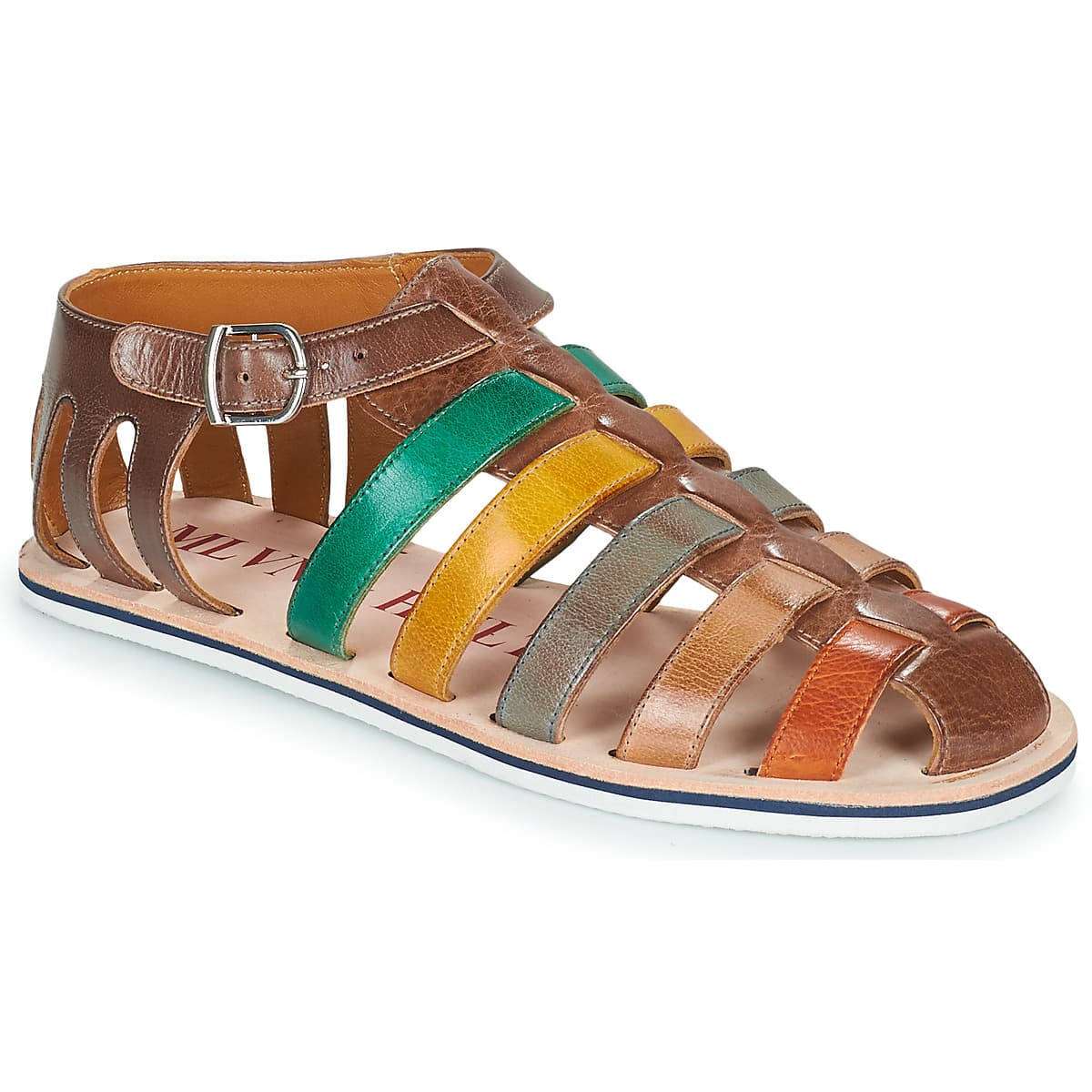 Men's Sandals Melvin & Hamilton Brown