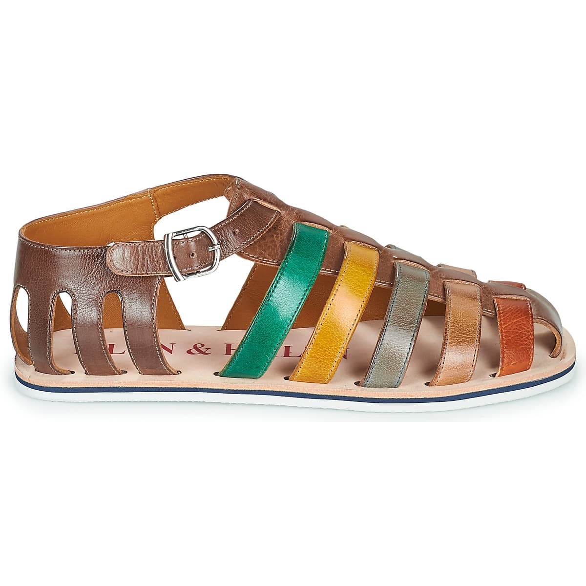 Men's Sandals Melvin & Hamilton Brown