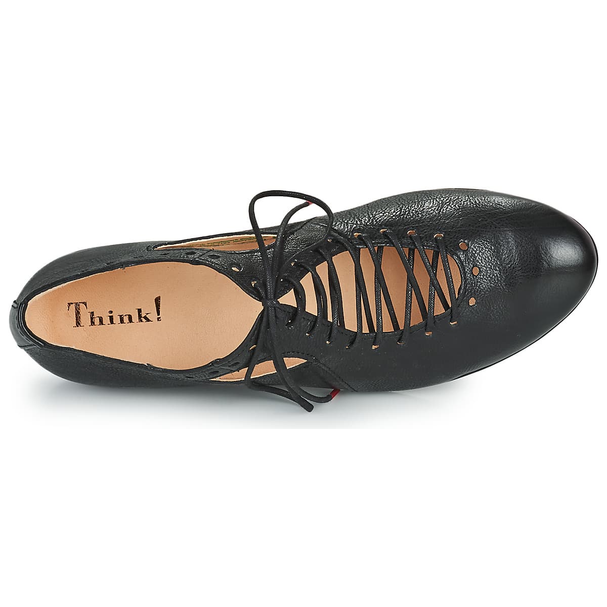 Women's Ballet Flats Think Black