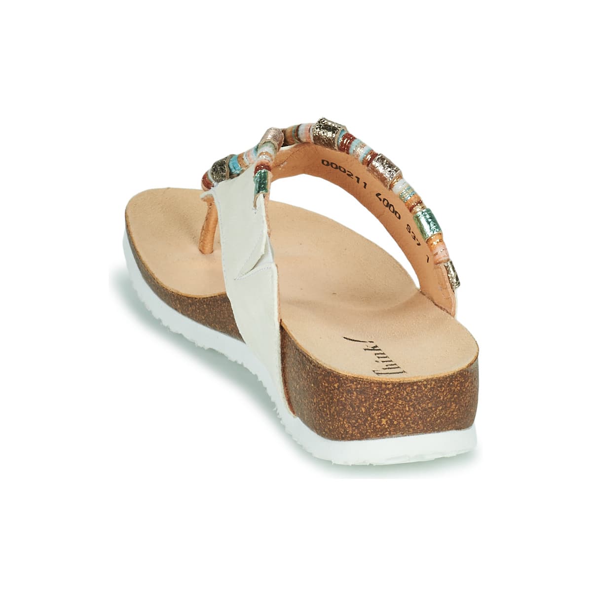 Women's Flip Flops Think White