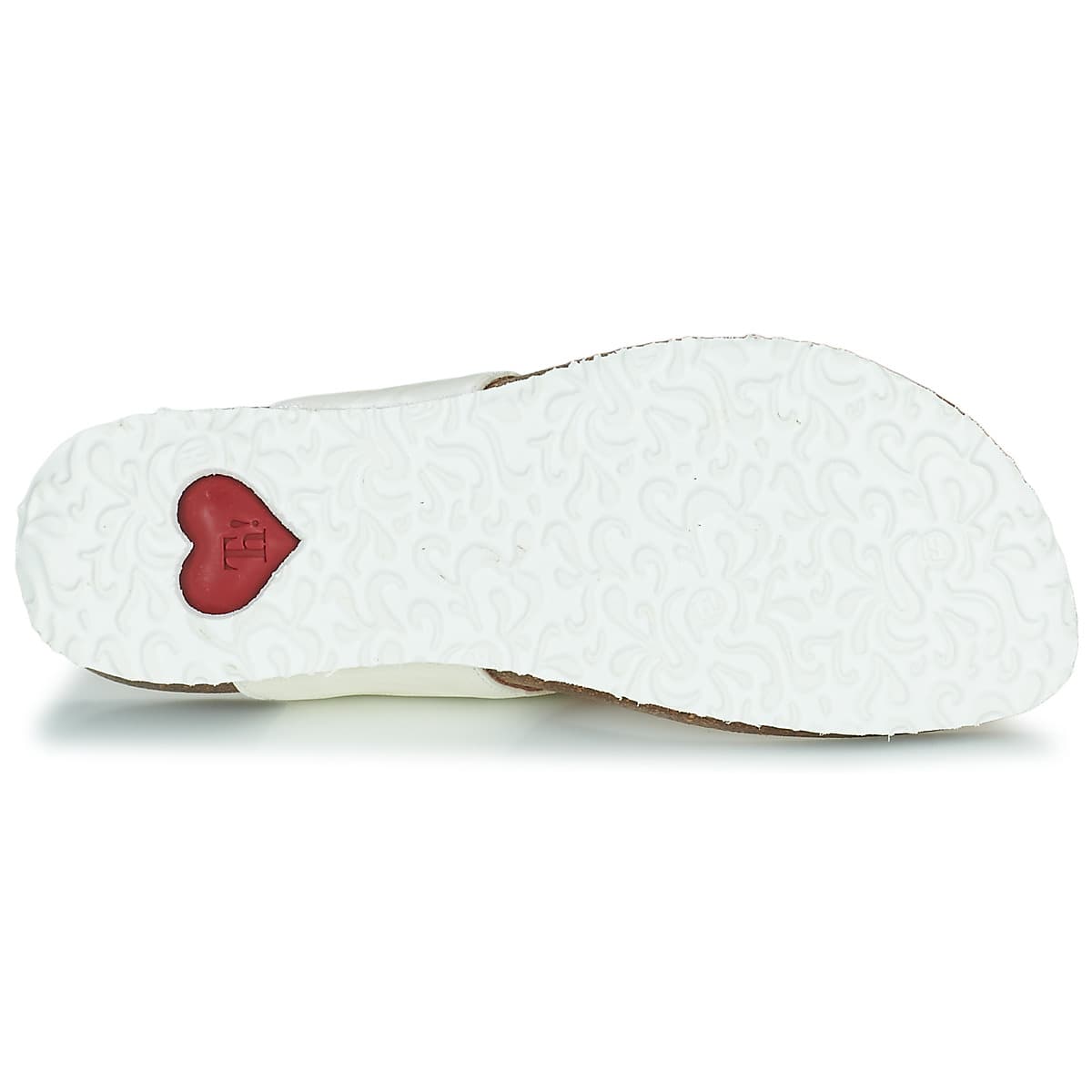 Women's Flip Flops Think White