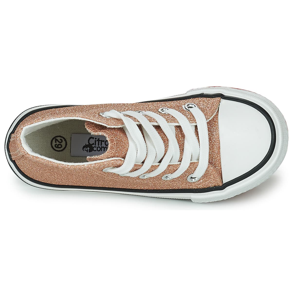 Girls' Sneakers Citrouille et Compagnie Gold