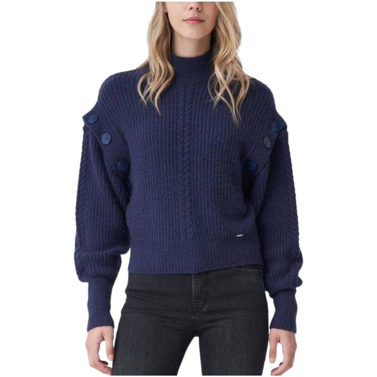 Women's Sweaters Salsa Blue