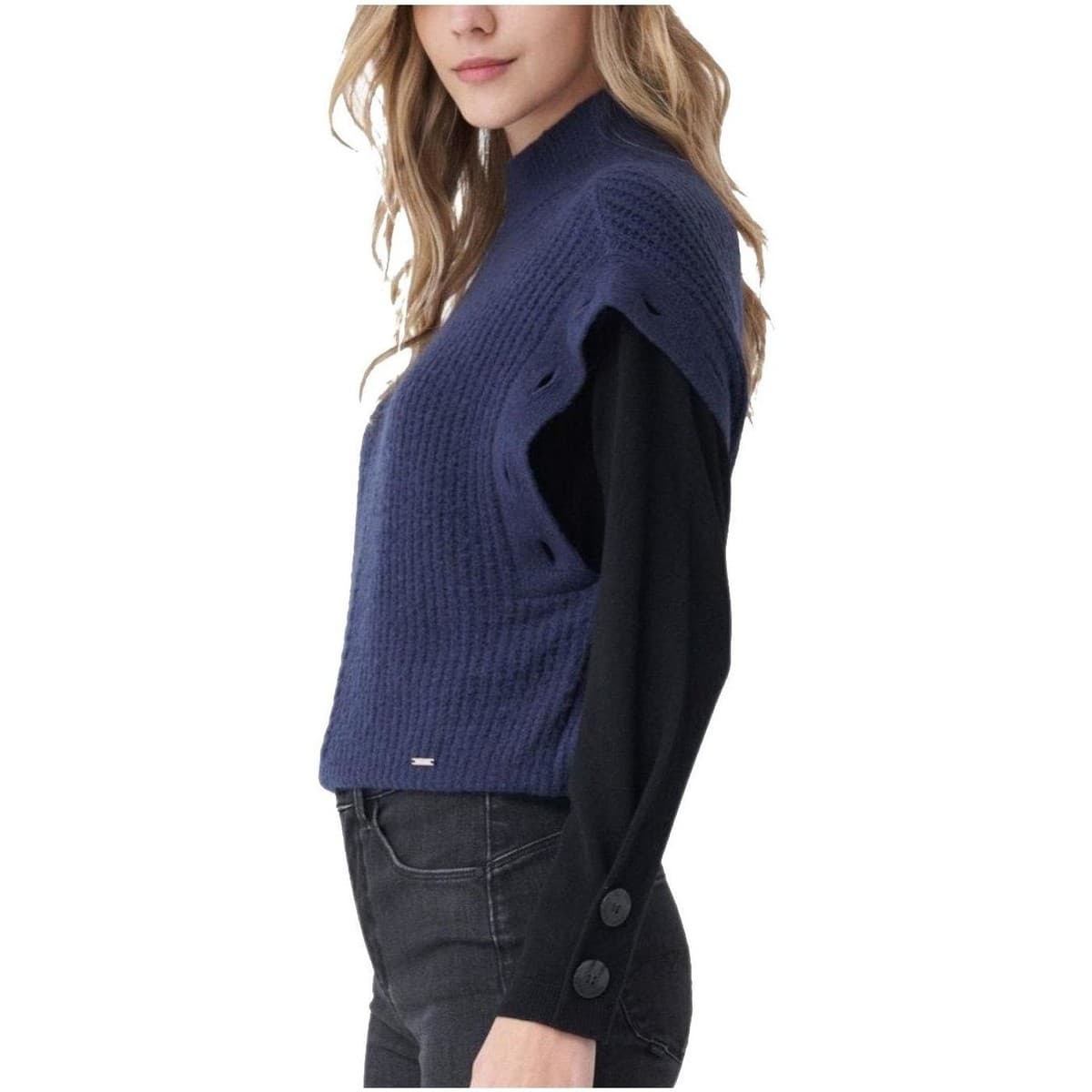 Women's Sweaters Salsa Blue