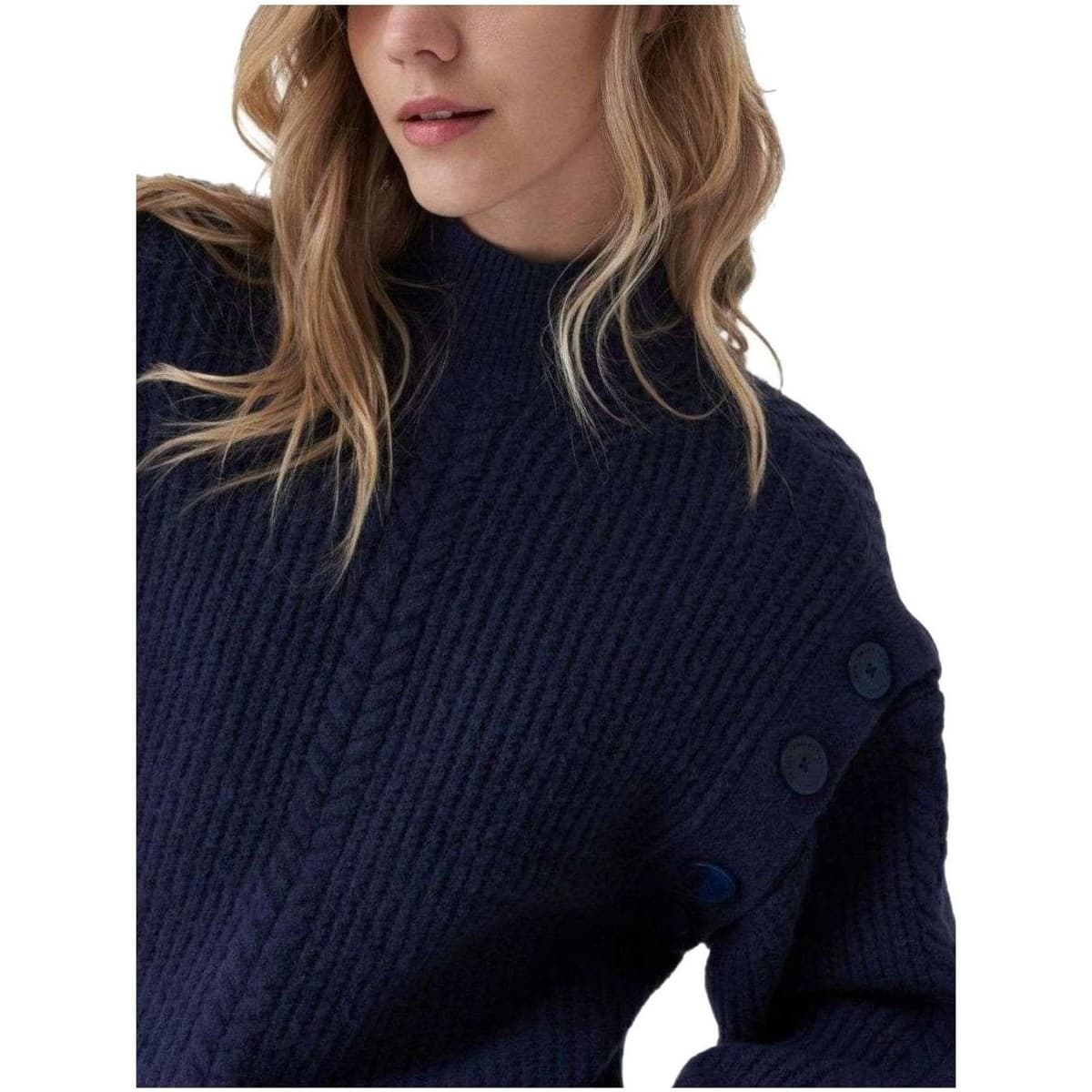 Women's Sweaters Salsa Blue